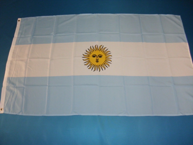 Hissfahne Dekofahne Flagge Groesse 90/150 Argentienien 