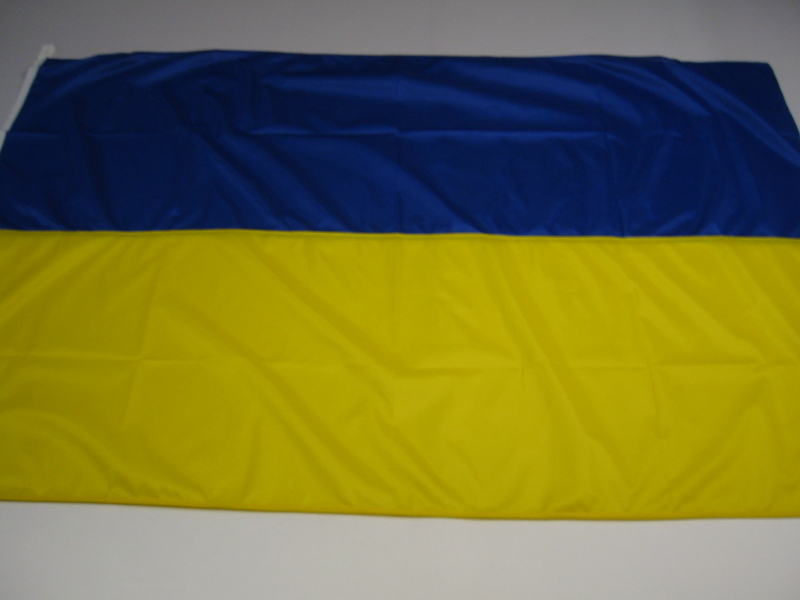 Hissfahne Fahne Flagge Groesse 100/150 blau-gelb