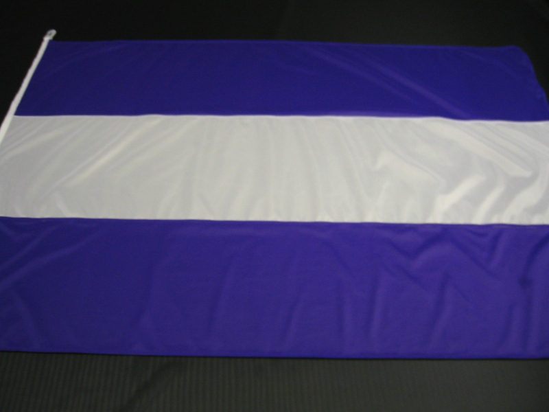 Hissfahne Fahne Flagge Groesse 150/250 lila-weiß-lila