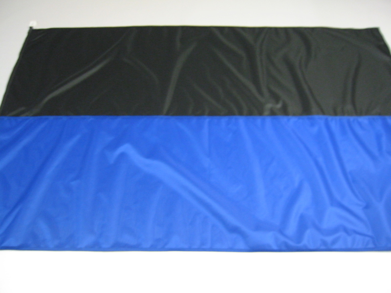 Hissfahne Fahne Flagge Groesse 150/250 schwarz-blau