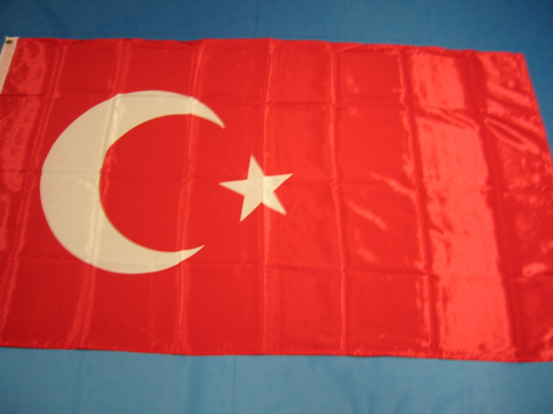 Hissfahne Dekofahne Flagge Groesse 90/150 Türkei