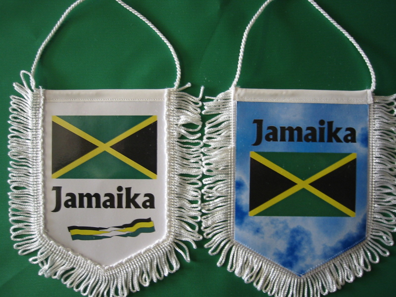 Banner Nationalbanner Autobanner Autowimpel Groesse 10/15 Jamaika