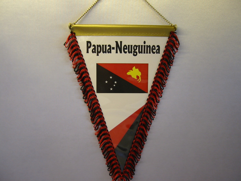 Wimpel Groesse 20/28 Papua-Neuguinea