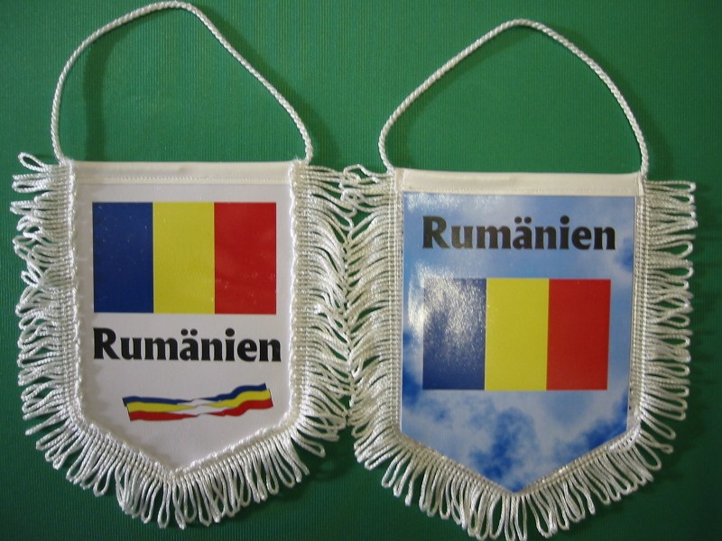 Banner Nationalbanner Autobanner Autowimpel Groesse 10/15 Rumänien