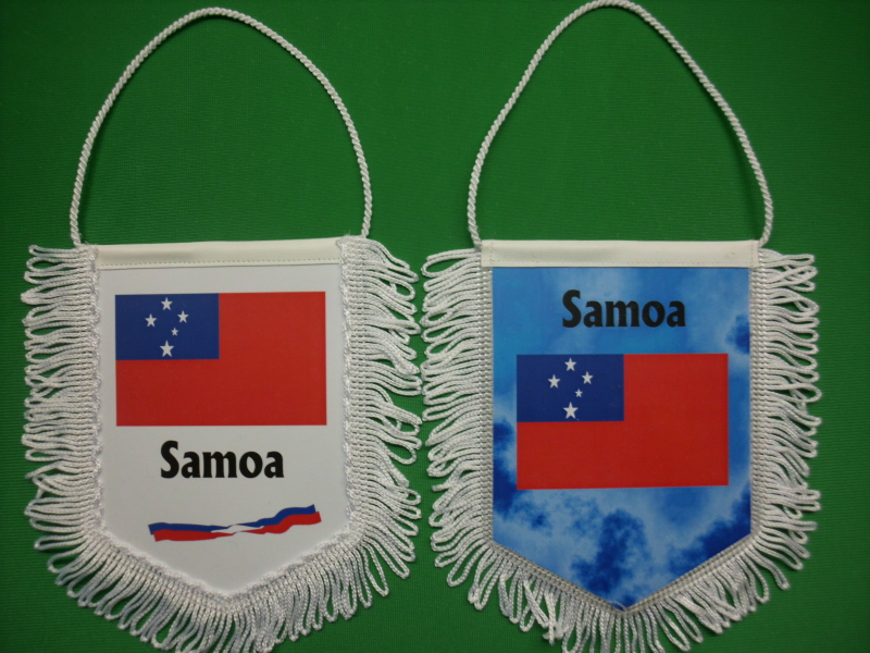 Banner Nationalbanner Autobanner Autowimpel Groesse 10/15 Samoa