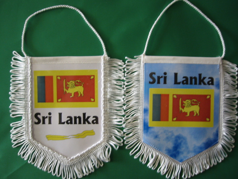 Banner Nationalbanner Autobanner Autowimpel Groesse 10/15 Sri Lanka